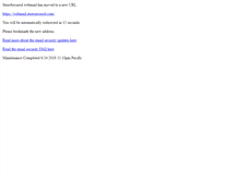 Tablet Screenshot of mail2.storesecured.com